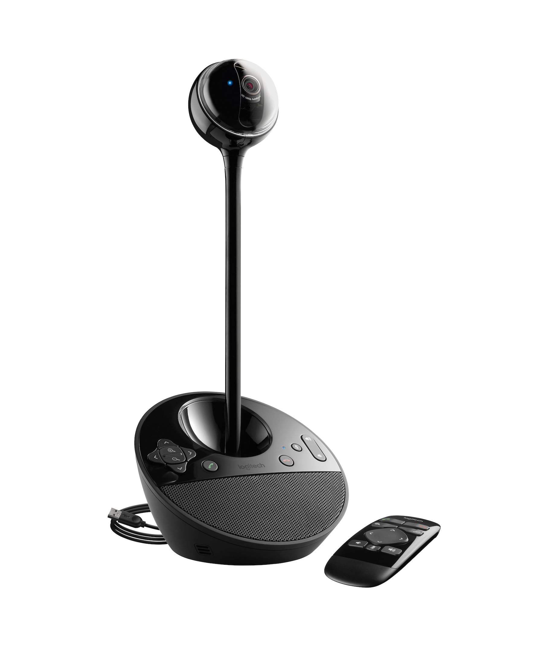 LOGITECH BCC950 ConferenceCam Webcam PTZ colour 1920 x 1080 audio USB 2.0 H.264