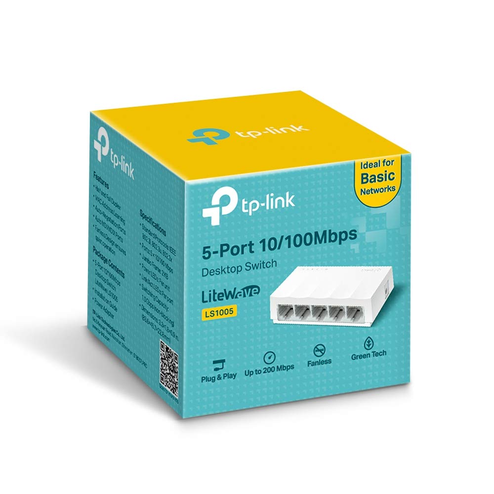 LiteWave 5-Port 10/100M Desktop Switch