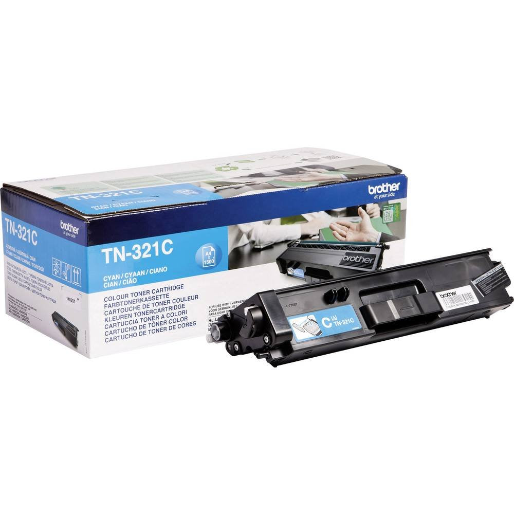 BROTHER TN-321C cartouche de toner cyan capacité standard 1.500 pages pack de 1