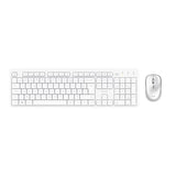 TRUST Pack clavier & souris sans fil ODY II silencieux - blanc (FR)