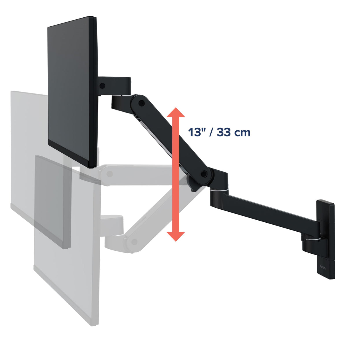 LX PRO ARM SINGLE DISPLAY WALL MOUNT