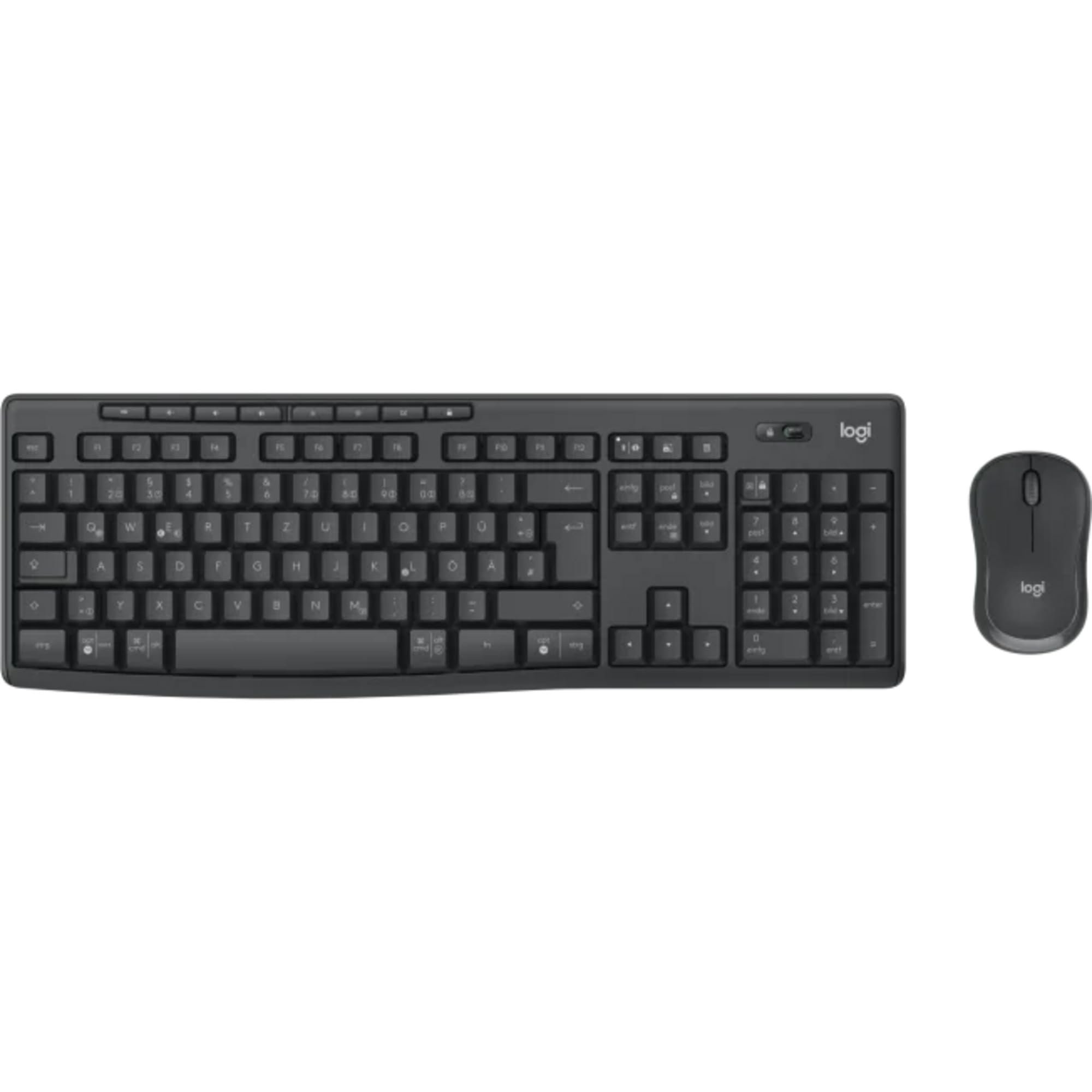 Logitech MK370 Combo for Business clavier Souris incluse Bureau Bluetooth QWERTZ Allemand Graphite