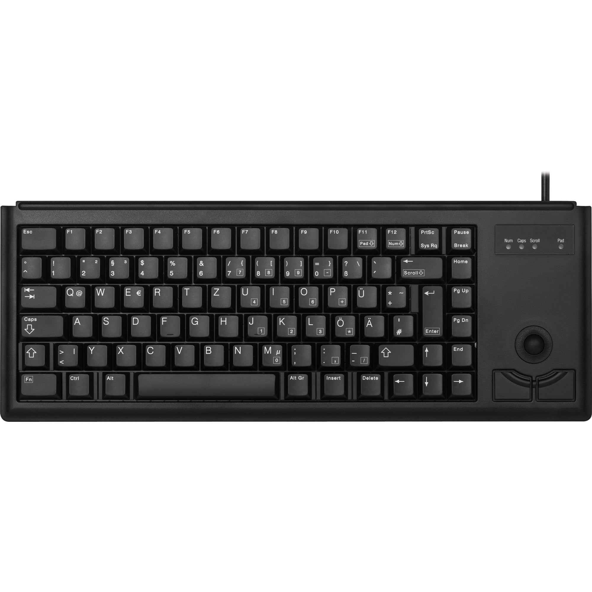 CHERRY Clavier compact G84-4400 USB noir QWERTY (US/¦)