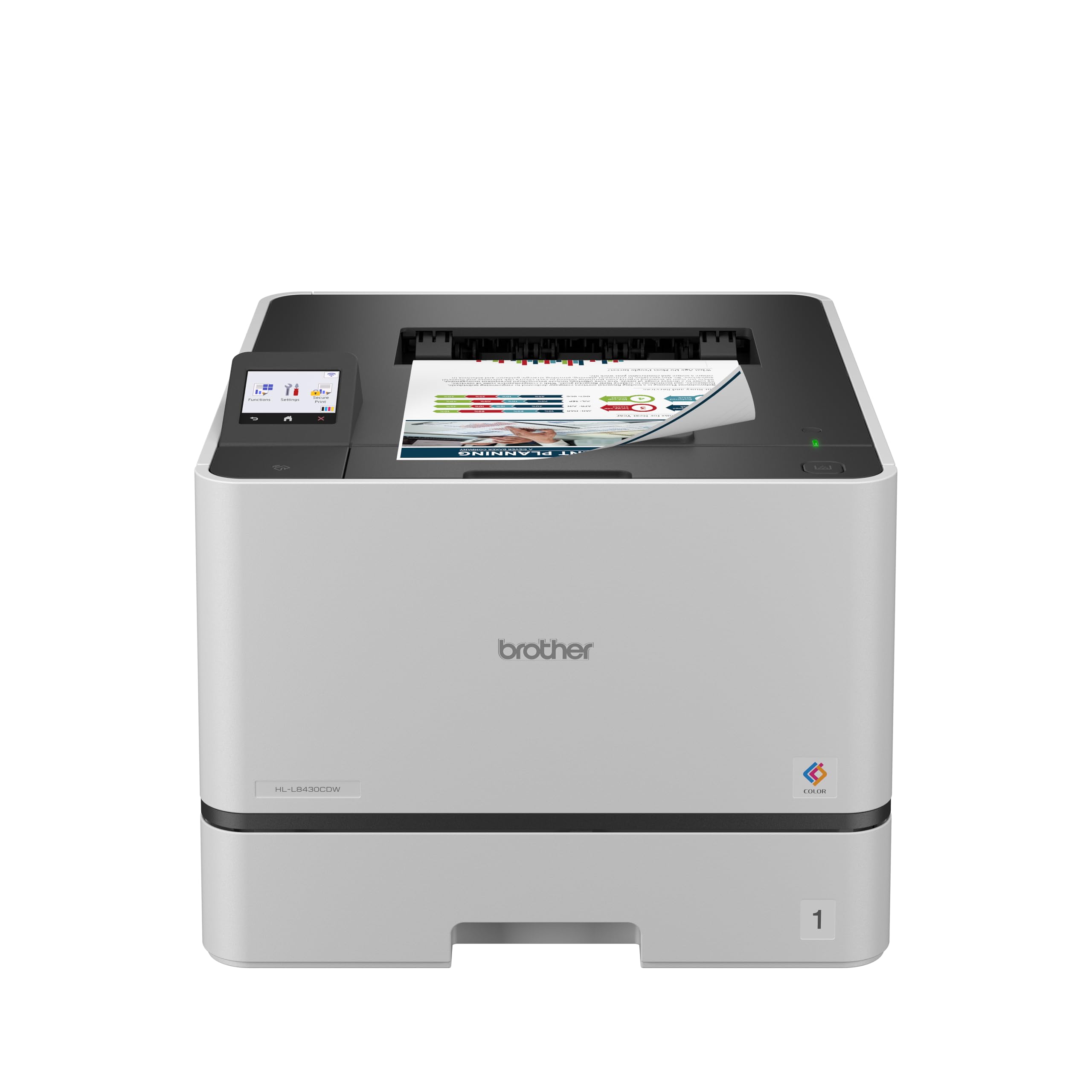 BROTHER HL-L8430CDW Color Singlefunction Printer 31ppm Wi-Fi NFC F+ BSI