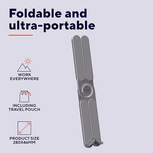 TRUST Support pliable MACY en aluminium pour ordinateur portable