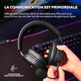 TRUST Casque gaming sans fil FAYZO DUAL Wireless - Black