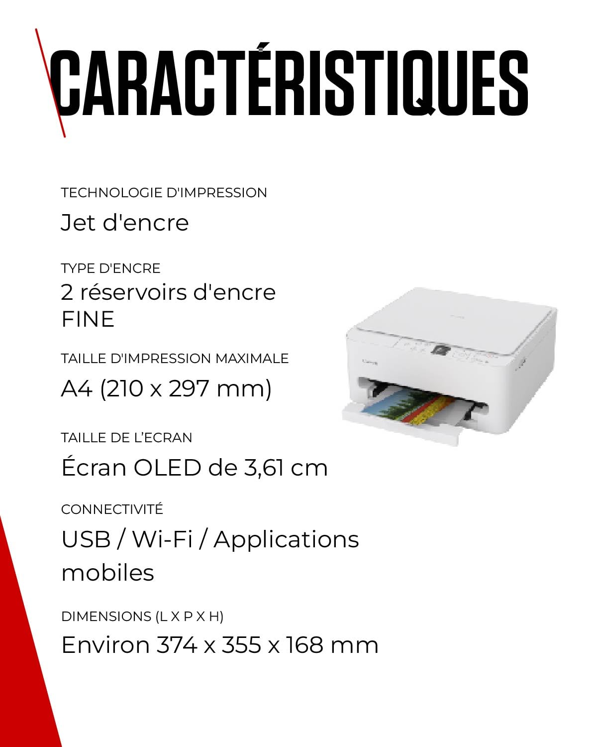 CANON PIXMA TS6550i A4 3in1 MFP Printer Duplex 14ppm