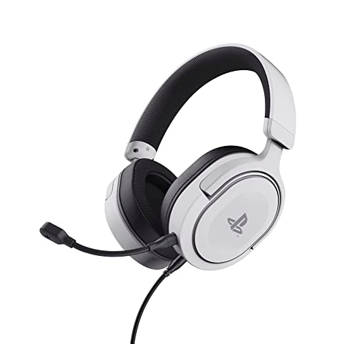 TRUST Casque gaming FORTA pour PS5 license officielle - White