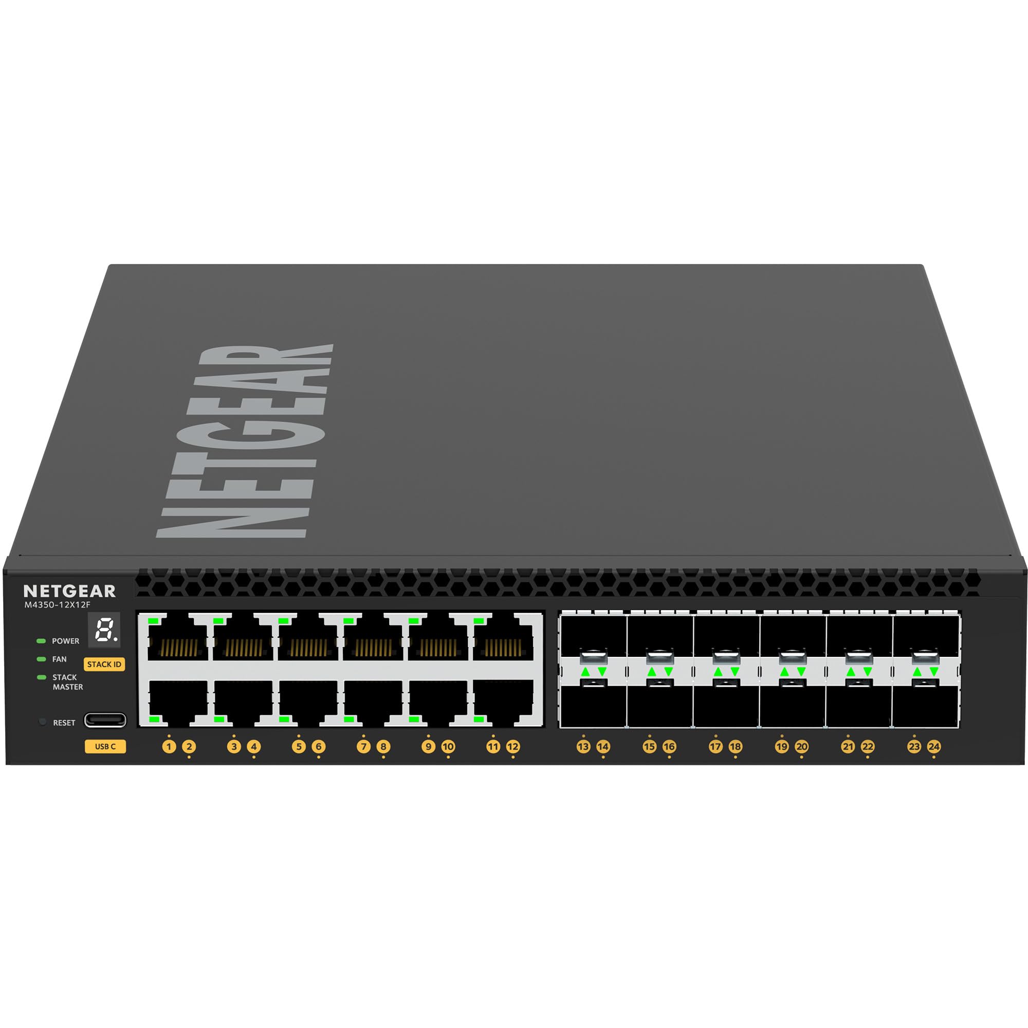 NETGEAR 24PT M4350-12X12F Managed Switch