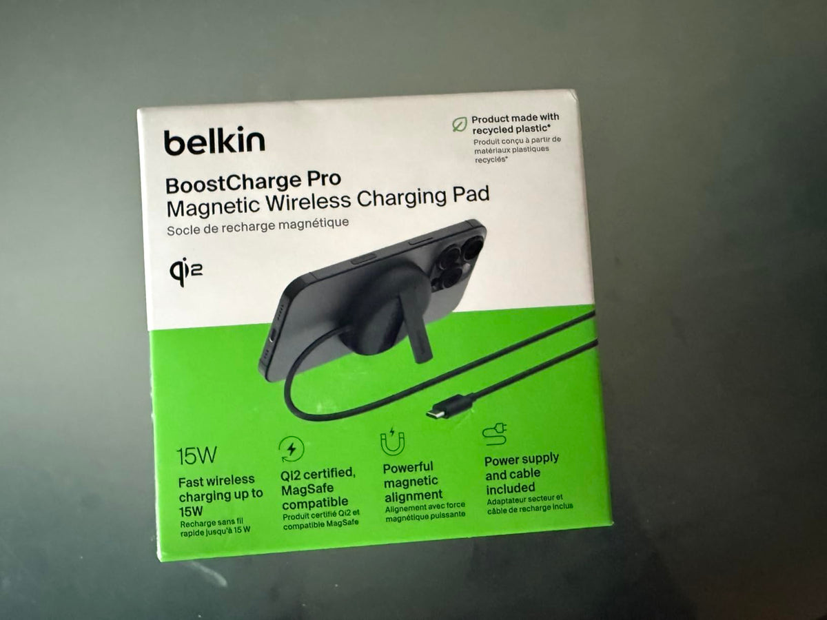 BELKIN BOOST CHARGE Qi2 15w Magnetic Pad White
