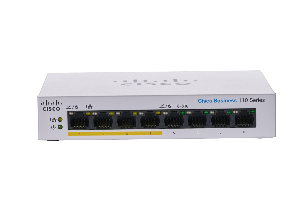 CISCO CBS110 Unmanaged 8-port GE Desktop