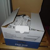 FELLOWES Biding Clip White Pack Of 100