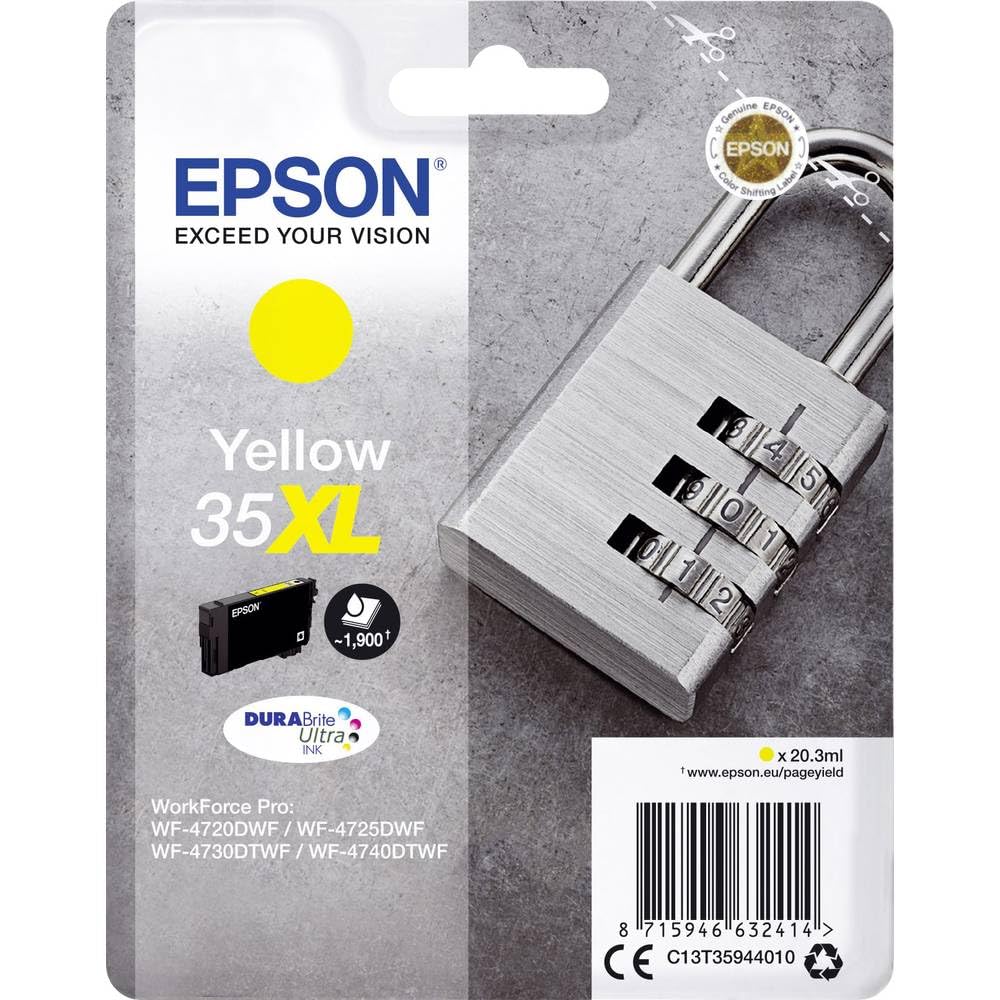 EPSON 2LB 35XL Ink Yellow 20.3ml