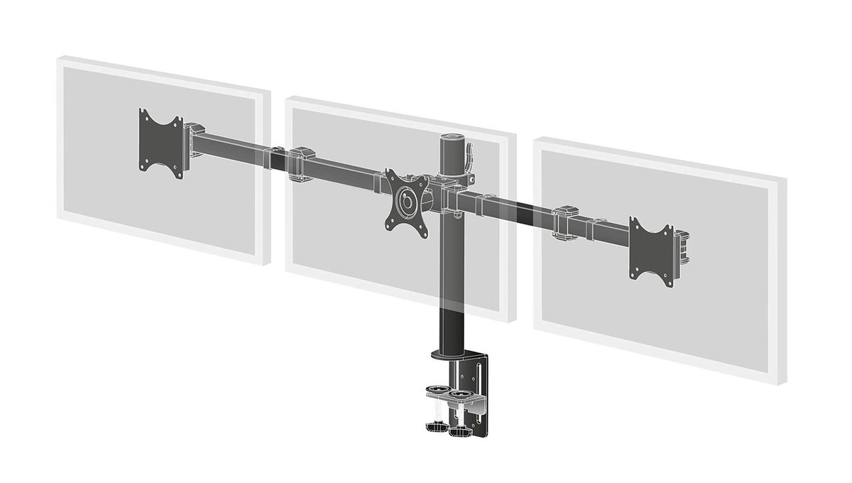 Desk Mount 10~27" VESA 75x75/100x100mm