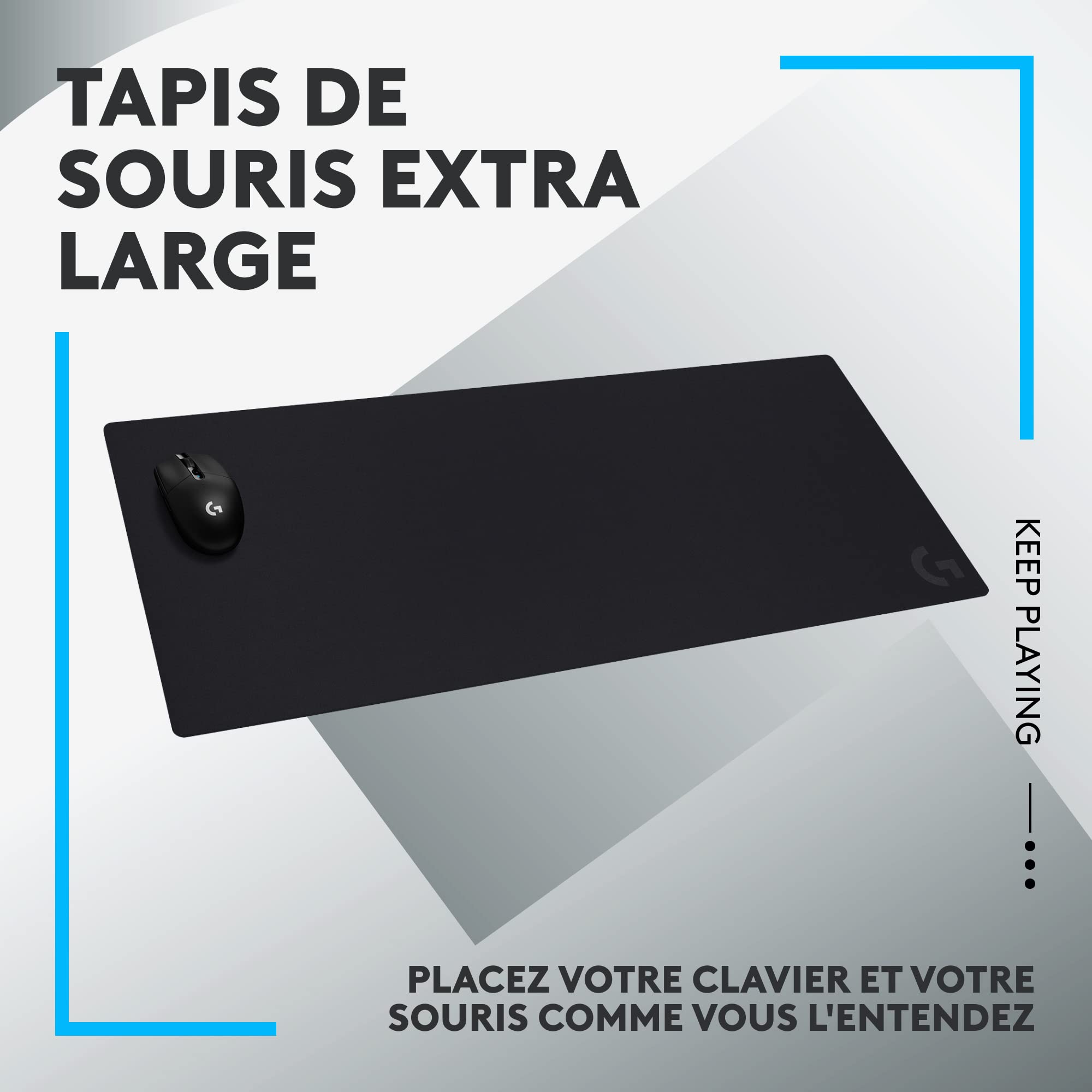 LOGITECH G G840 Mouse pad black
