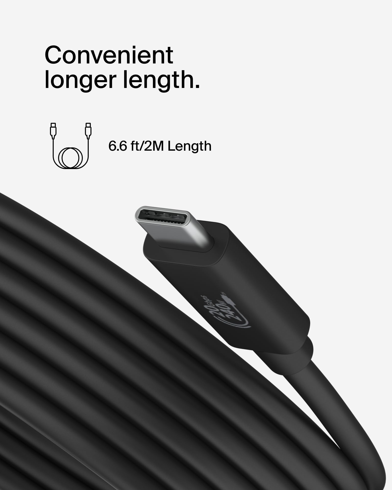 BELKIN USB4 240W 20Gbps 2m Cable