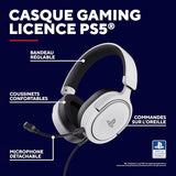 TRUST Casque gaming FORTA pour PS5 license officielle - White