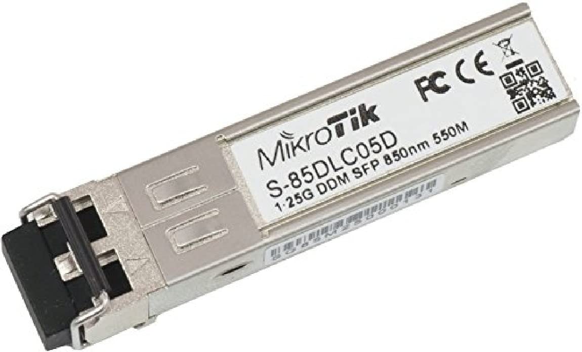 Module SFP à fibre optique multimode Mikrotik S-85DLC05D 1250 Mbit/s