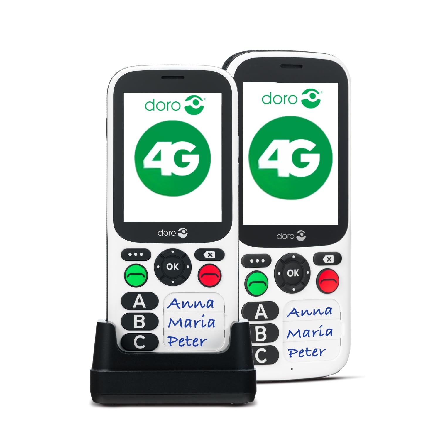Doro 780X IUP Black/White