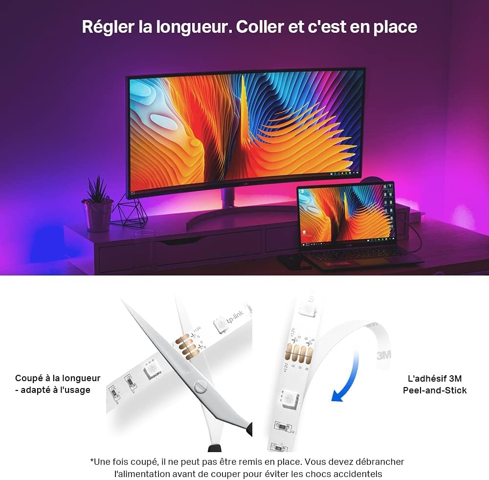 TP-LINK L900-5 Tapo Smart LED Light Strip Multicolour 5m