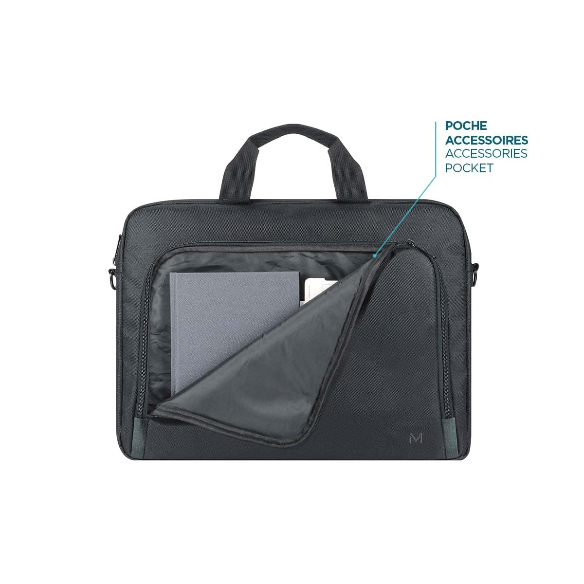 MOBILIS Sacoche d ordinateurs portables TheOne 14-16" - 30% recyclé - Noir