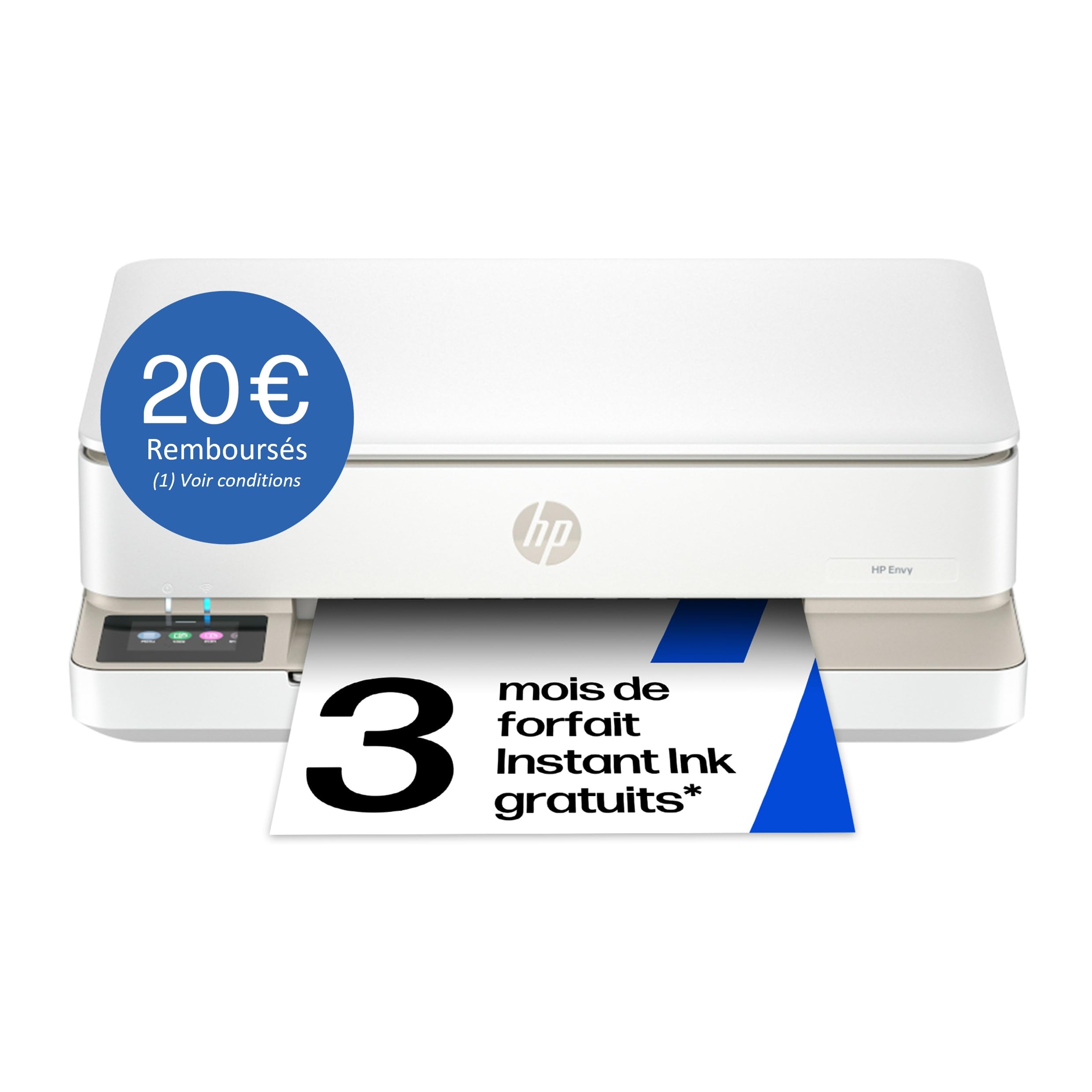HP ENVY 6120e All-in-One MFP colour inkjet 216x297mm A4 8ppm Copy 10ppm Print 100sheets USB Wi-Fi portobello