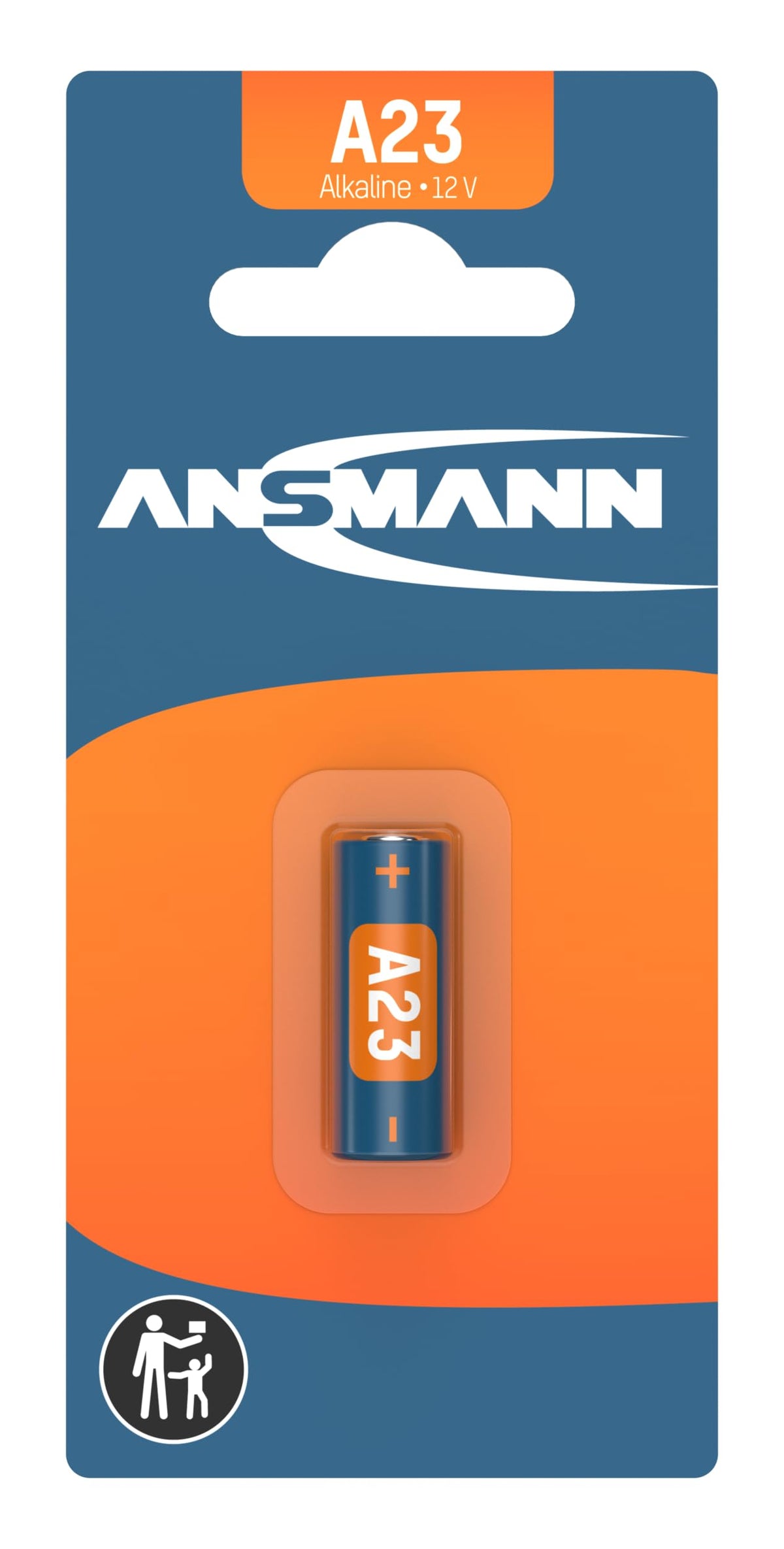 ANSMANN Piles alcalines 5015182 A23 blister de 1