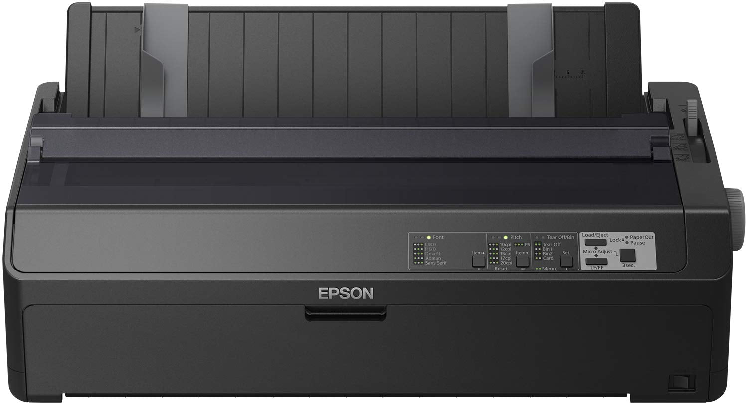 EPSON FX 2190II Printer Mono dot-matrix Roll 21.6 cm 406.4mm width 420x364mm 240x144dpi 9pin 738char/sec parallel USB
