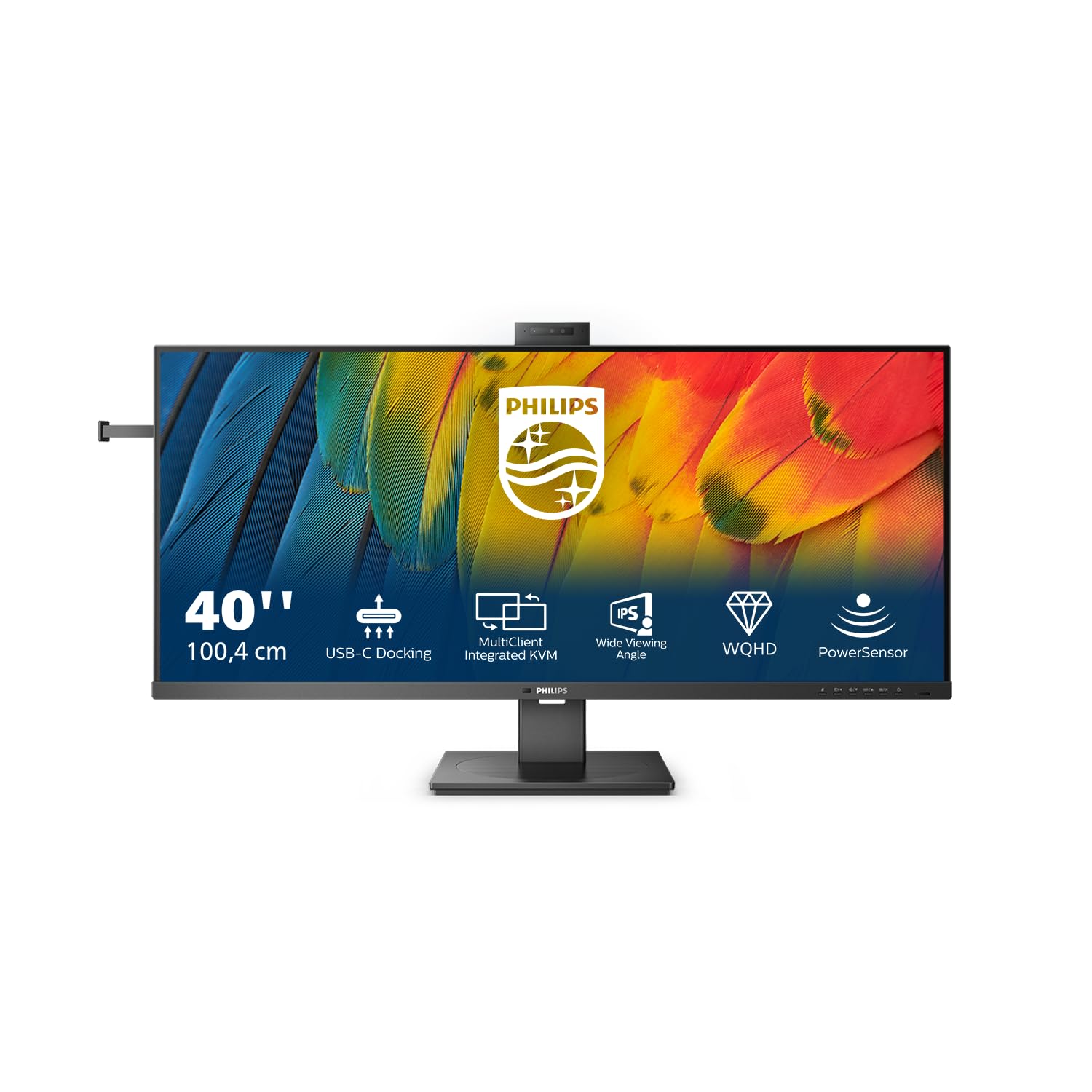 PHILIPS 40B1U5601H/00 40p IPS UWQHD 4ms 120Hz 300cd/m2 HDMI2.0 DP1.4 2xUSB C HUB USB
