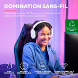 TRUST Casque gaming sans fil FAYZO DUAL Wireless - White