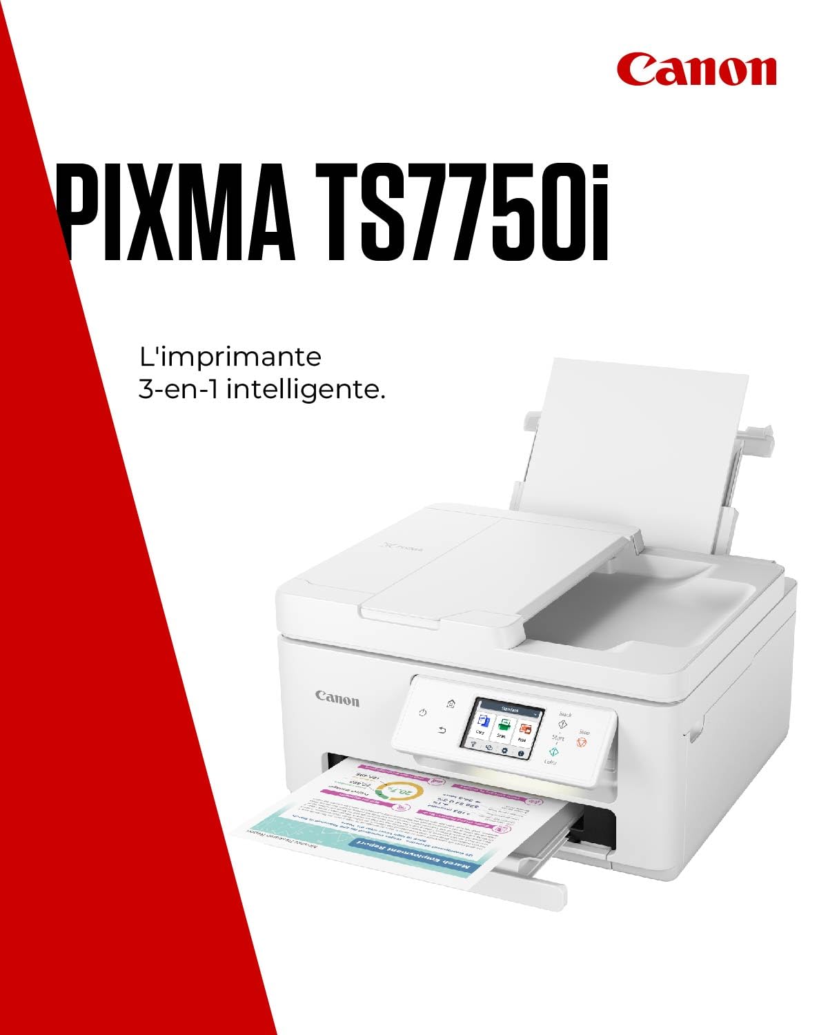 CANON PIXMA TS7750i MFP colour inkjet A4 15ipm Print 200sheets USB Wi-Fi