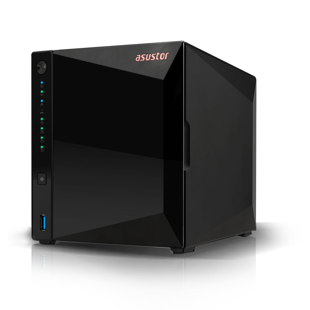 ASUSTOR DRIVERSTOR 4 PRO - NAS 4 baies - Realtek RTD1619B Quad-Core 1.7 GHz - 2Go - 2.5 GbE - USB - Tour - Garantie 3 ans