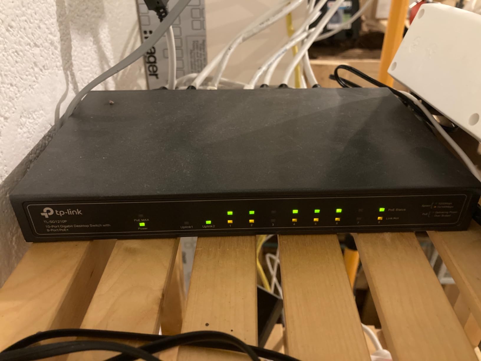 TP-LINK TL-SF1006P SWITCH 6 ports 10/100 dont 4 PoE+ 67W