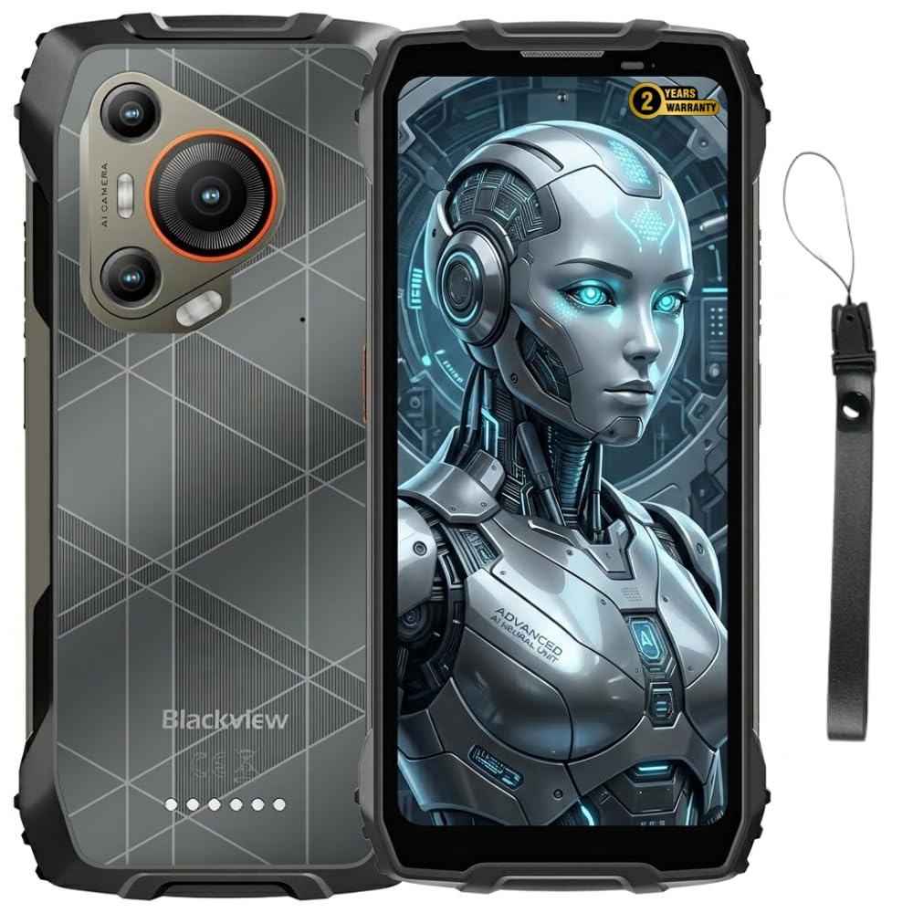 Blackview BL7000 (Doke IA - 5G - Écran 6.78'' - 256 Go, 8 Go RAM) Noir