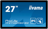 Iiyama ProLite TF2738MSC-B2 - 68,6 cm (27") - 1920 x 1080 pixels - Full HD - LED - 5 ms - Noir