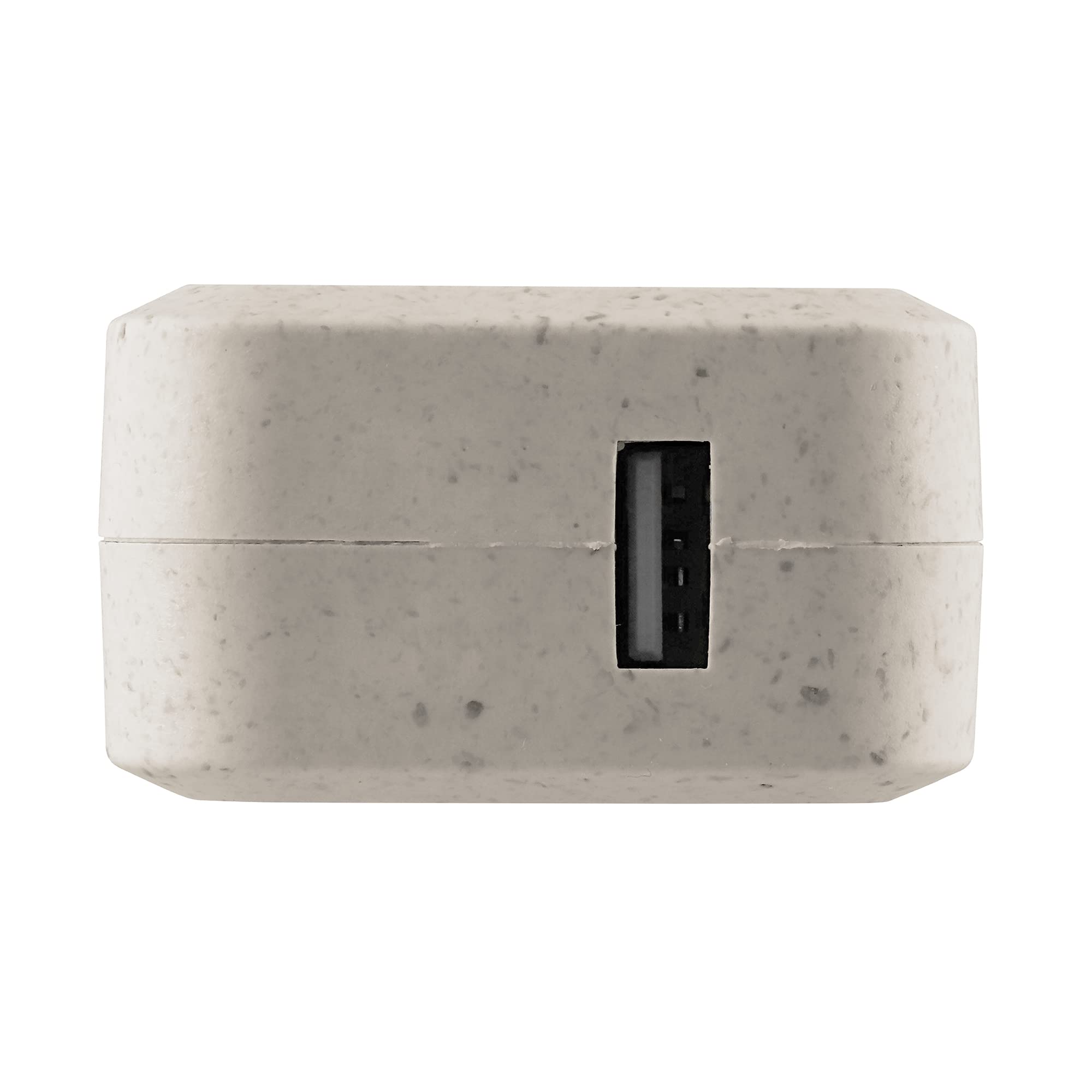 TNB USB Eco-friendly Wall Charger 2.4A Sand