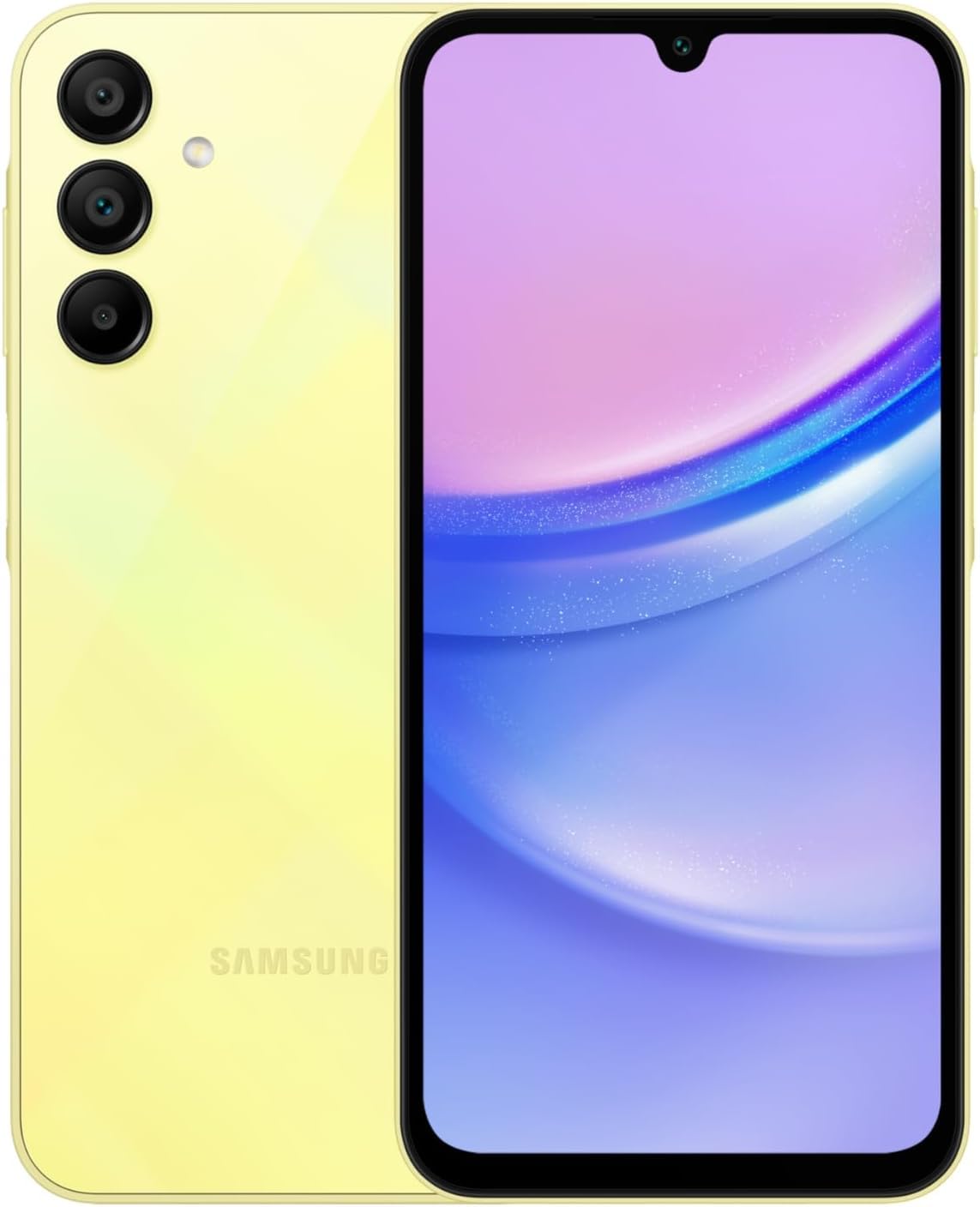 Samsung A155F/DSN Galaxy A15 (6.5'' - 256 Go, 8 Go RAM - Produit Etranger Garanti 2 ans) Jaune