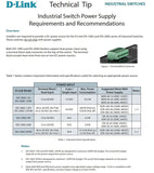 D-LINK 5 Port Unmanaged Switch with 5 x 10/100/1000BaseTX ports