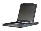 ATEN CL5708N CONSOLE LCD 19  KVM 8 PORTS VGA/USB-PS2