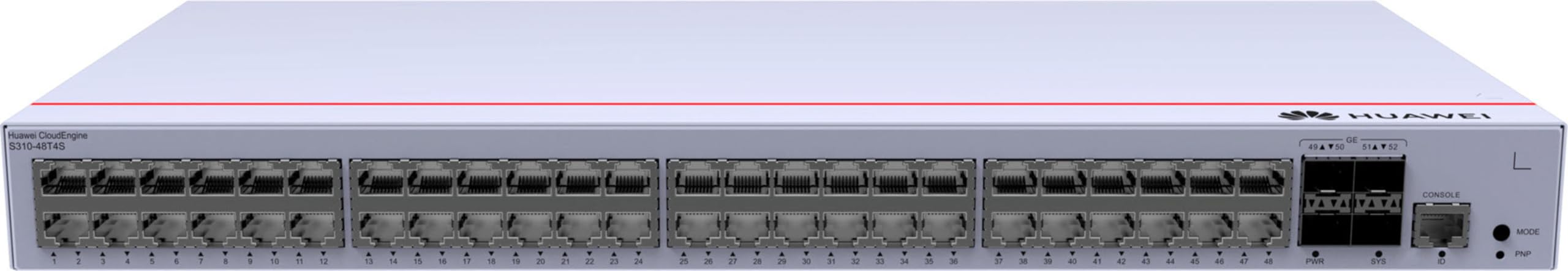 Huawei Switch S310-48T4S (48*GE ports, 4*GE SFP ports, AC power)