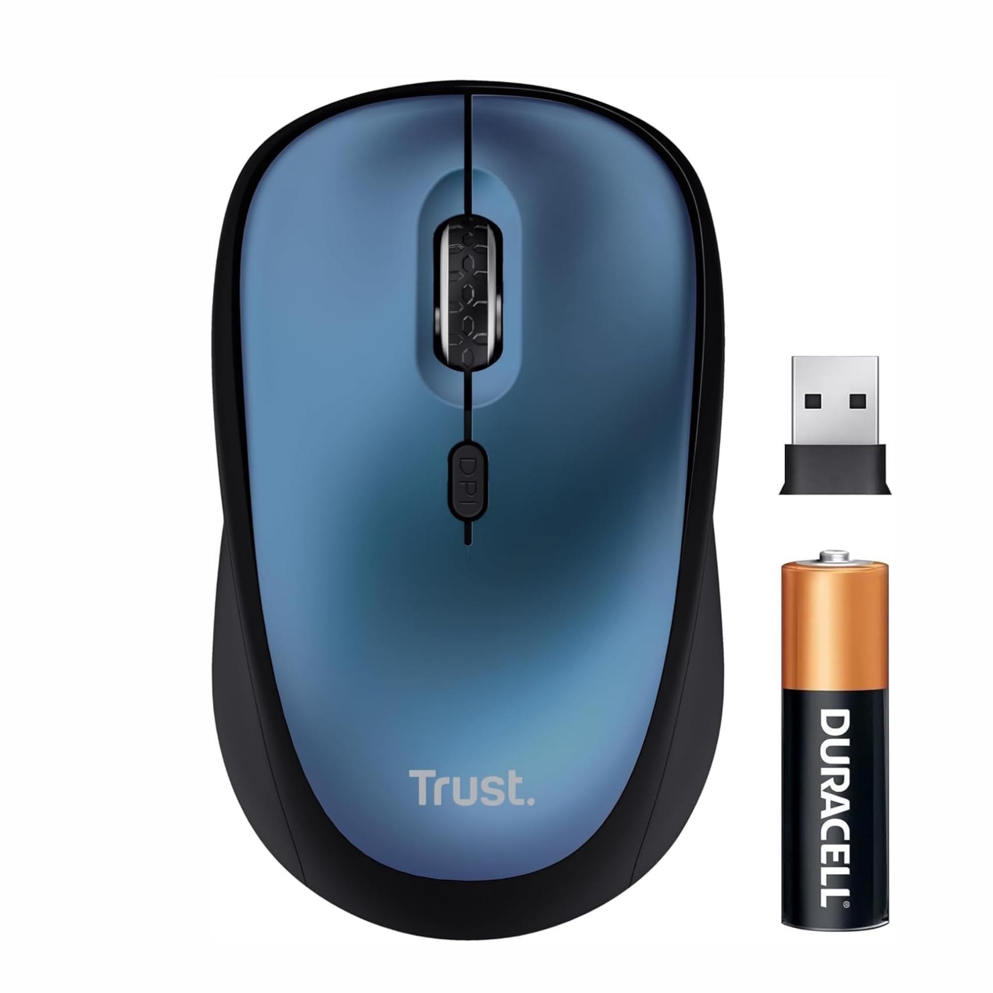 TRUST Souris sans fil compacte YVI+ ECO - Blue