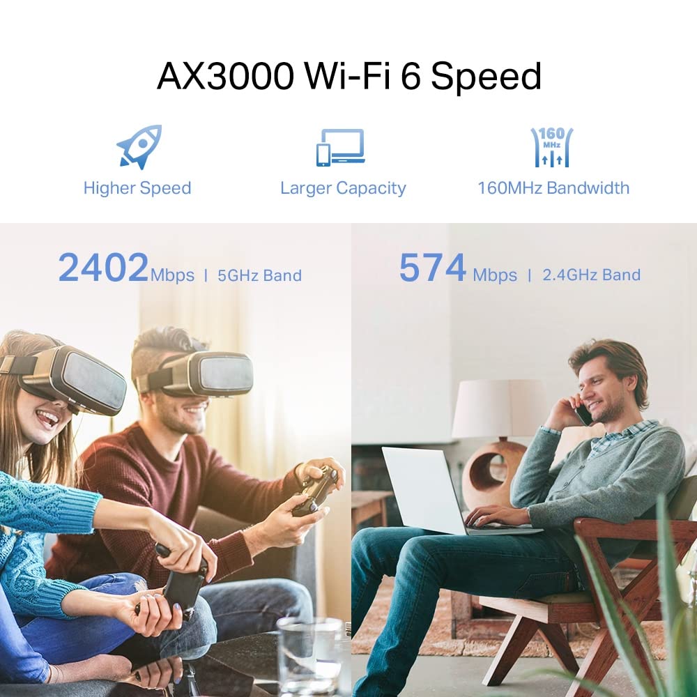 TP-LINK AX3000 Wi-Fi 6 Range Extender