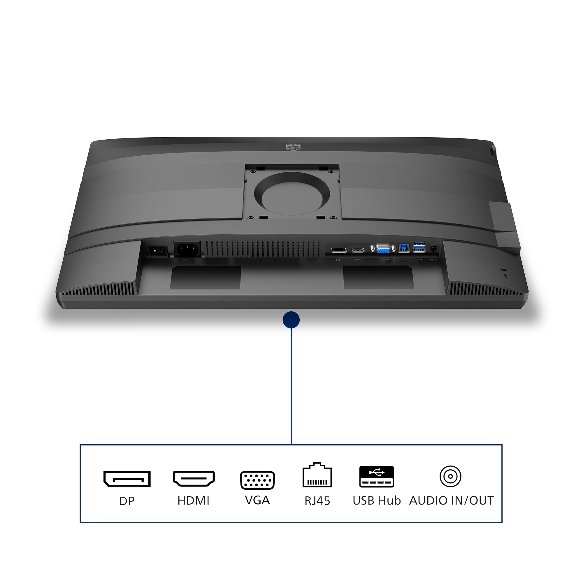 PHILIPS 24B2N4200/00 23.8p 1920x1080 VGA HDMI DP USB