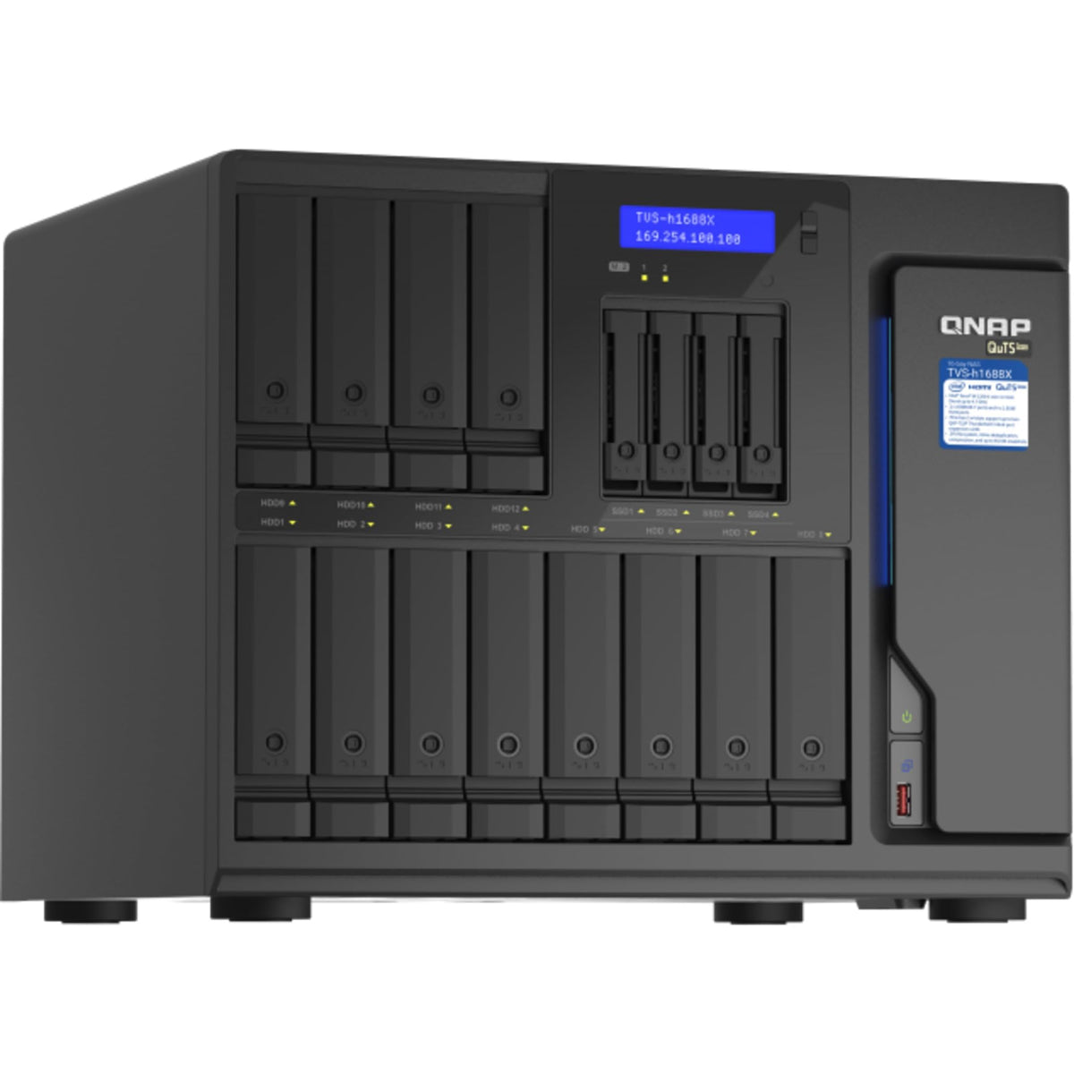 16-Bay TurboNAS Xeon W-1250 32GB RAM
