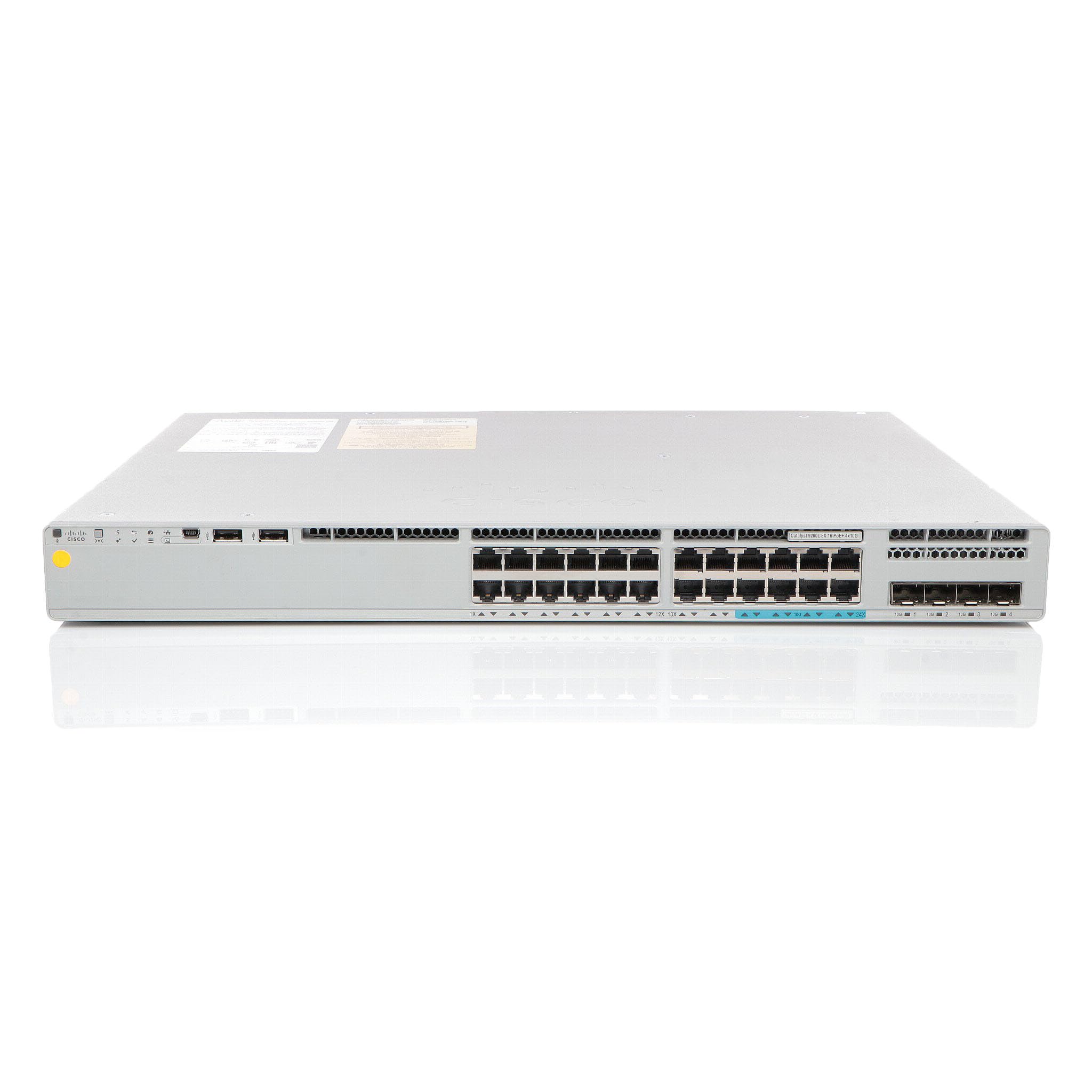 CISCO C9200L 24-P 8XMGIG 16X1G 4X10G POE+ NETWORK ESSENTIALS