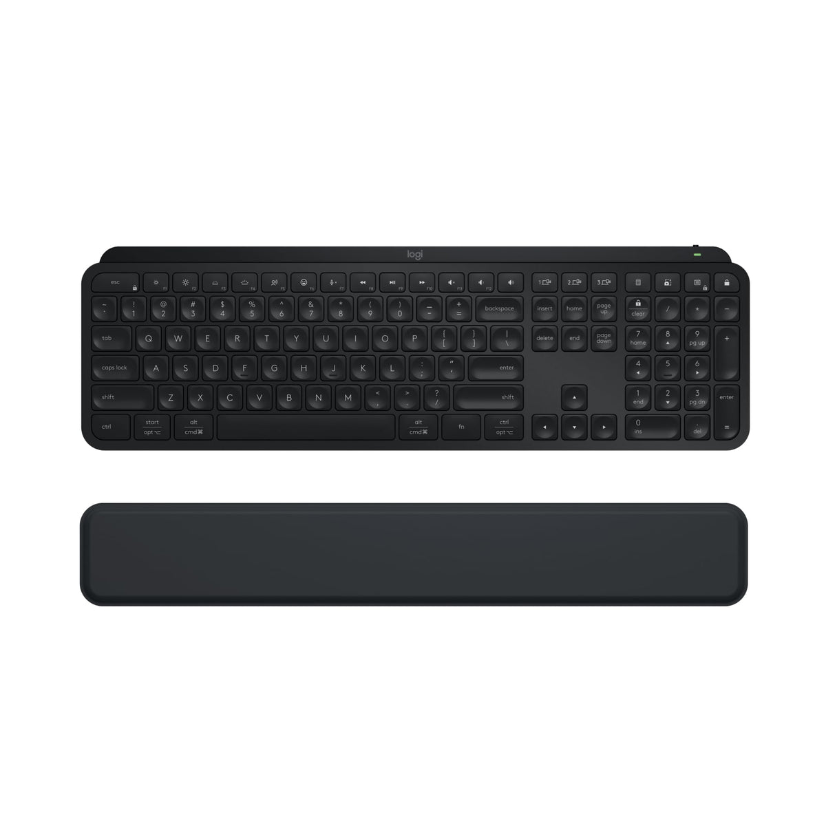 Logitech Master MX Keys S Combo clavier Souris incluse Bureau Bluetooth QWERTY US International Graphite