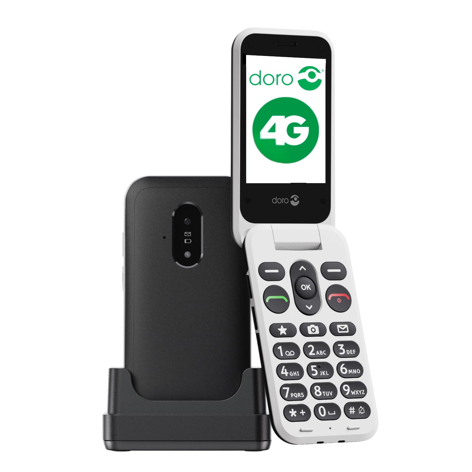 Doro Leva E22 BLACK/WHITE