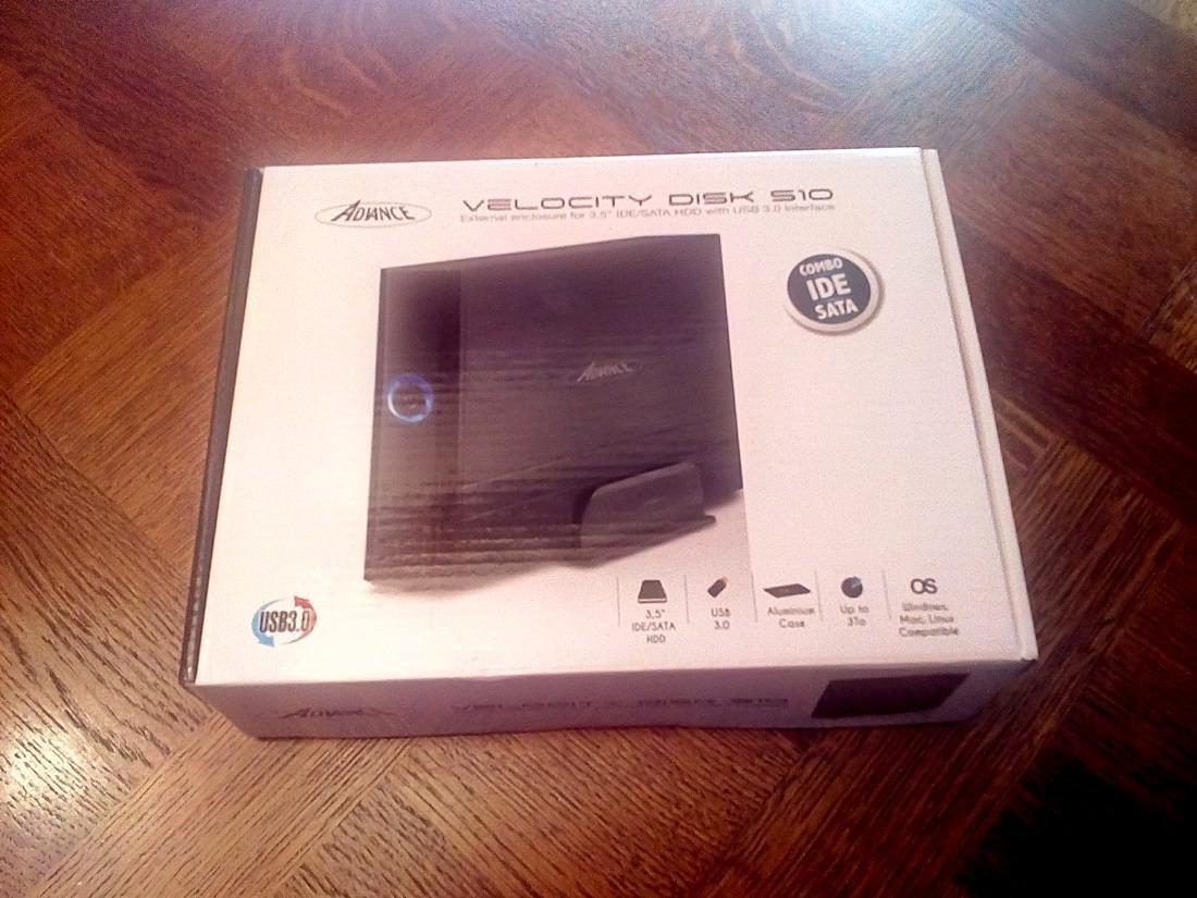 Boîtier externe USB 3.0 pour disque dur 3.5" SATA/IDE
