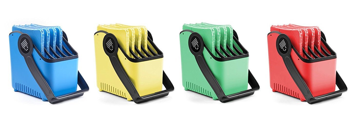 LOCKNCHARGE Lot de 4 grands paniers