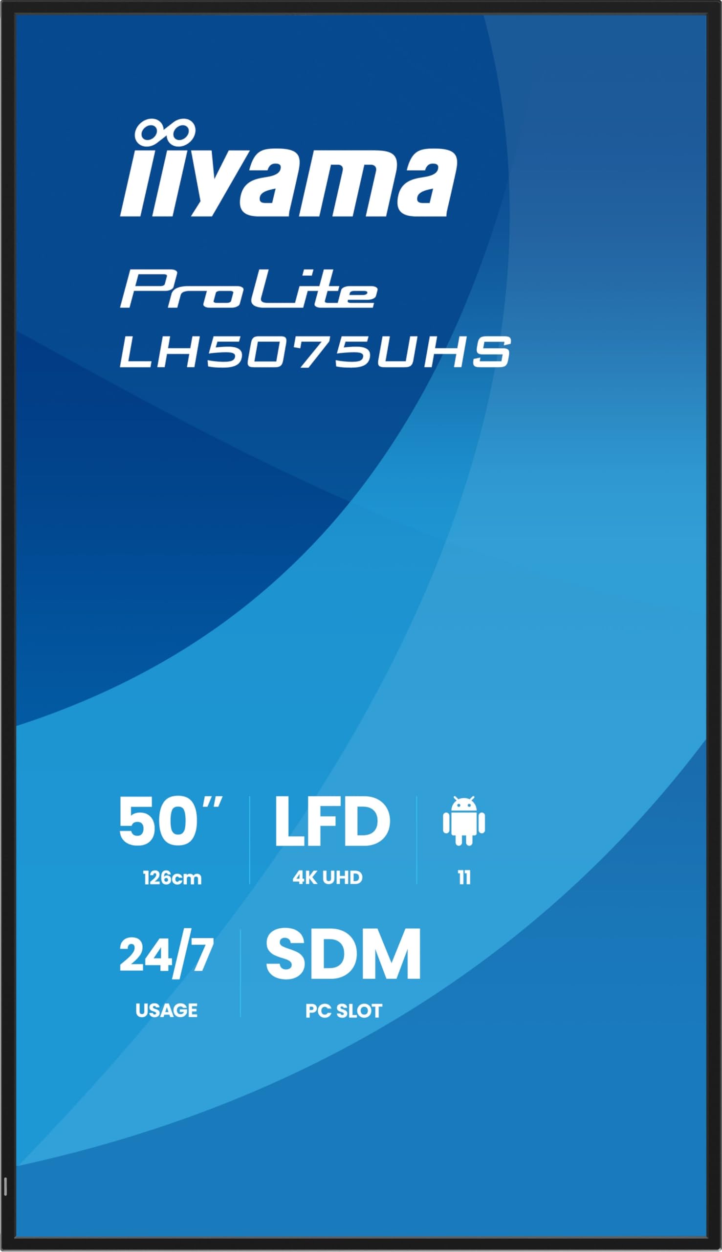 50" 3840x2160 UHD VA Haze 25% 500cd